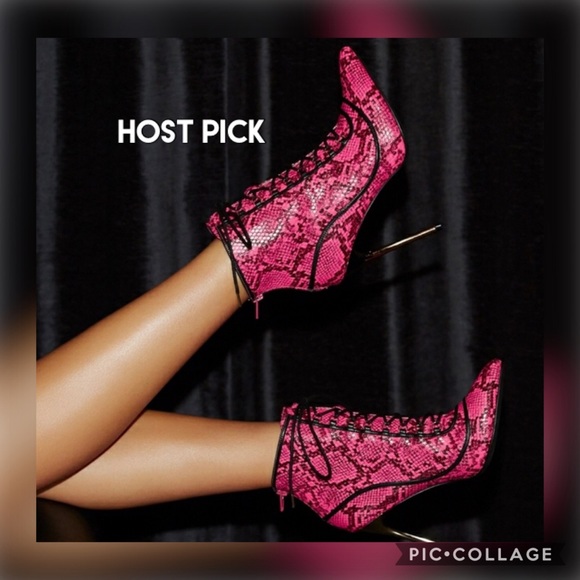 Shoes - 🔴 Host Pick 💕 Dangerous Lace Up Bootie Size 8